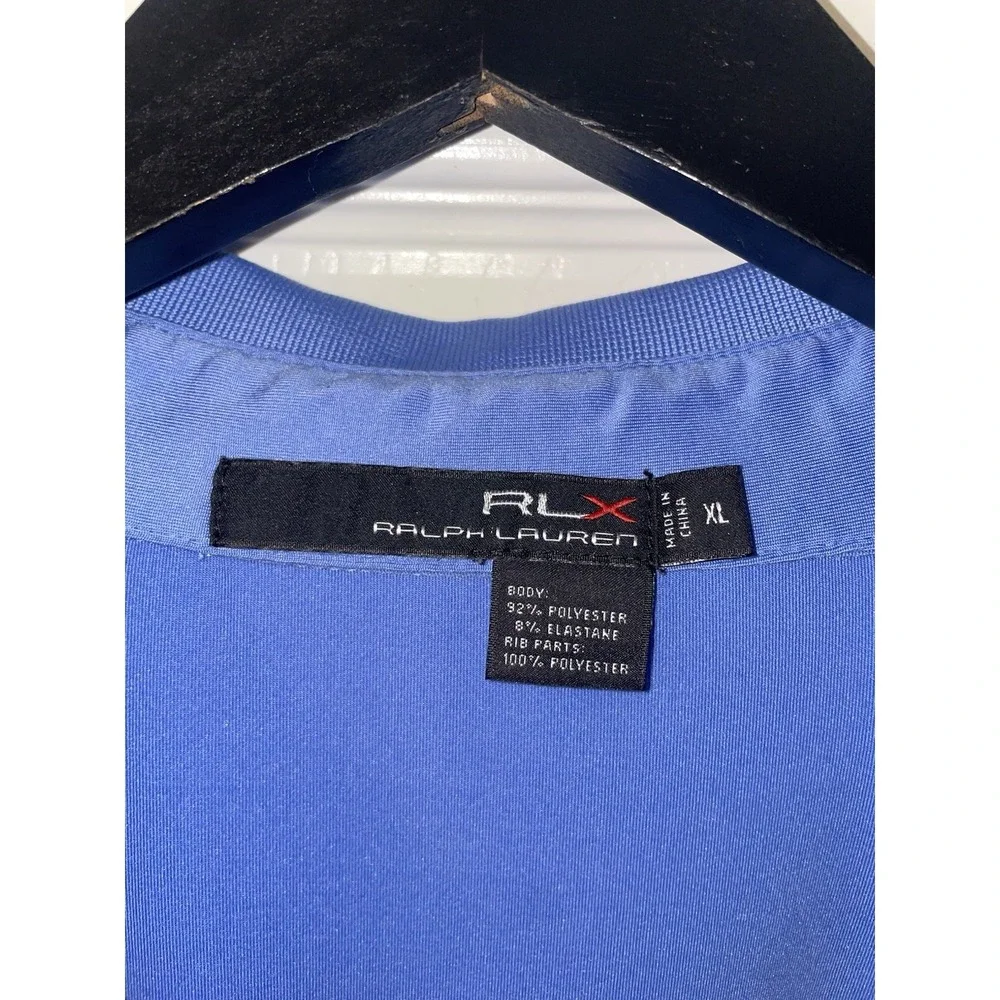 RLX Ralph Lauren Golf Polo Shirt Men XL Solid Wyndham 75 PGA